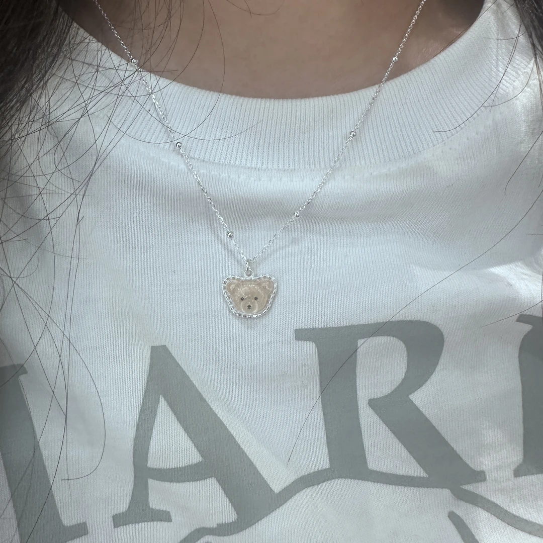 非金属棉绳项链 欣欣在韩国/主播自留25新/法国材料自留款925项链