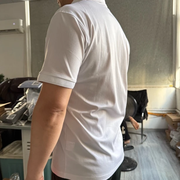 免烫青少年短袖青年夏季T恤贴布修身型