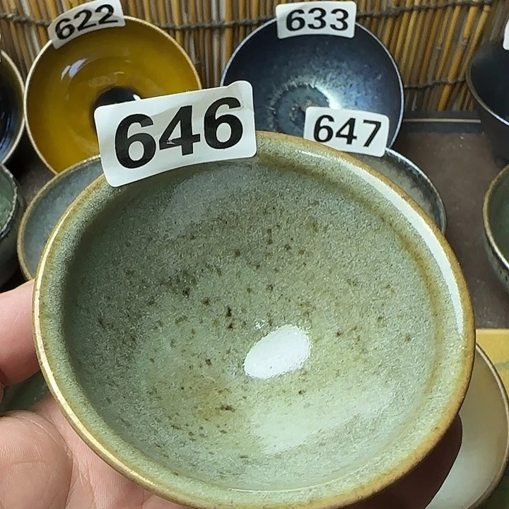 茶盏主人杯龙窑柴烧全手工瑕疵瑕疵