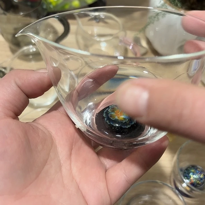 玻璃手工艺品玻璃茶器天剑芙韵碧色