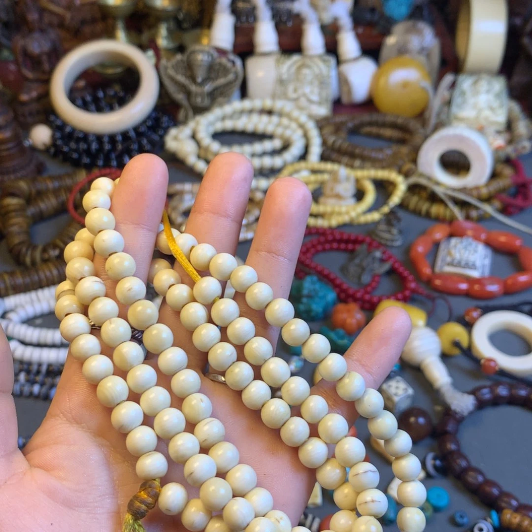 星月菩提吊坠想*喜马拉雅艺术品