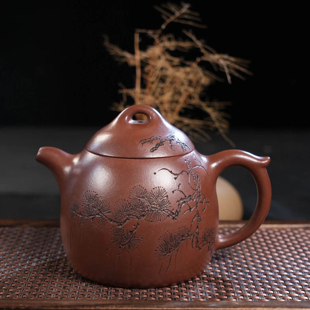 WHJ-011   王洪君  宜兴手工紫砂  秦权