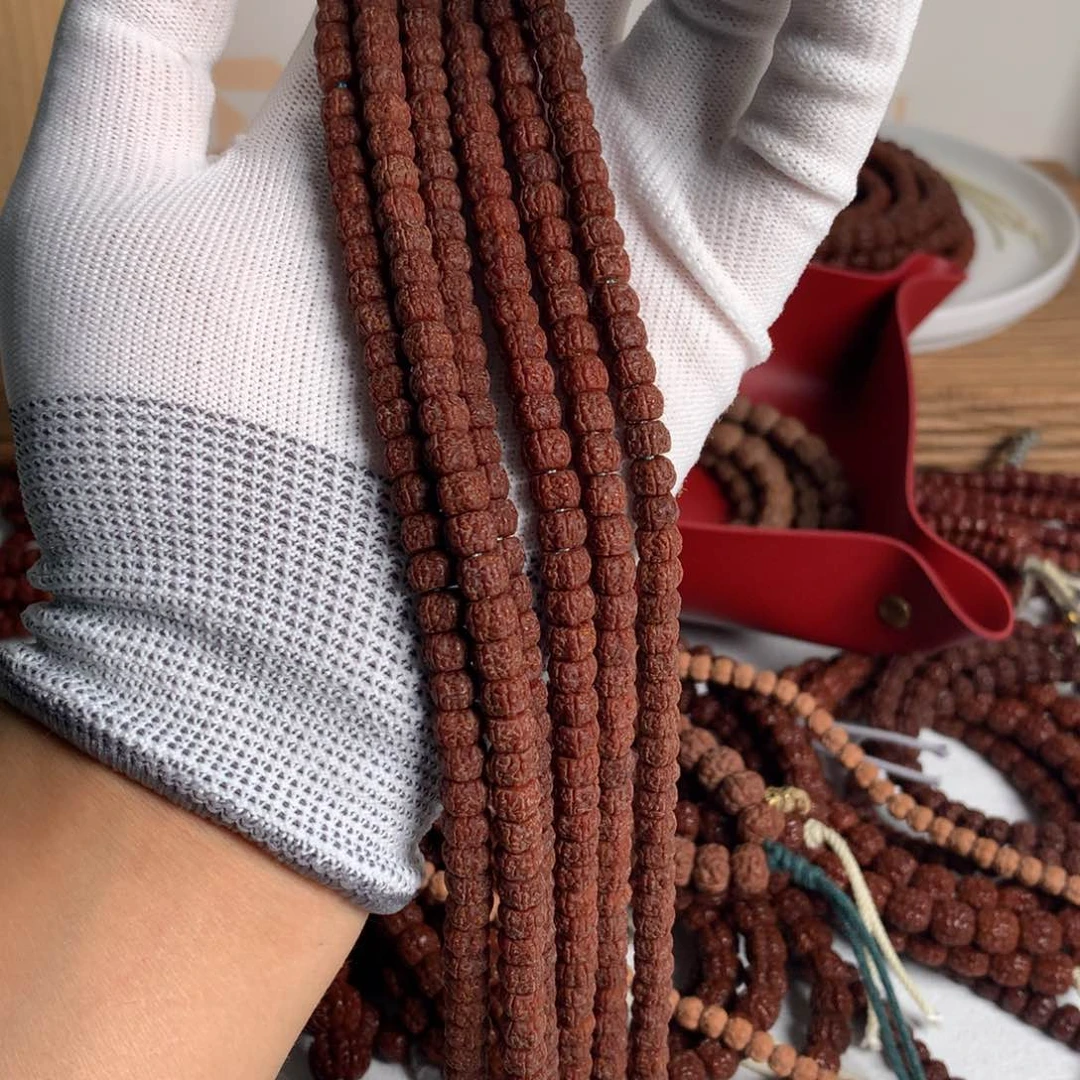 金刚菩提吊坠局部黄7mm➕脖挂