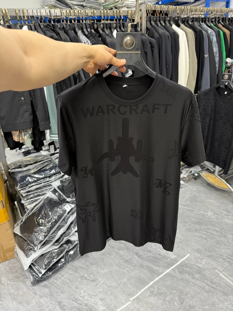 2375男士高品质夏季短袖 男款时尚休闲百搭透气圆领