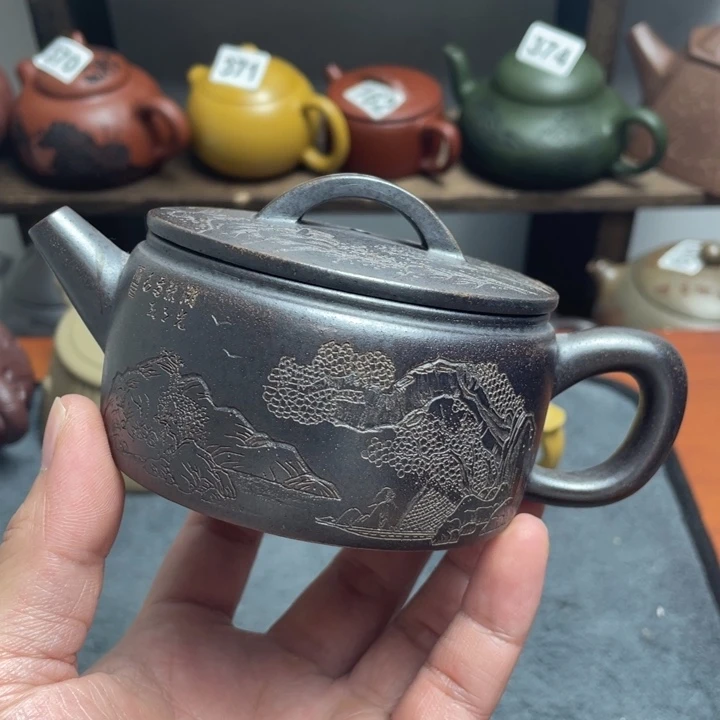 茶壶紫砂紫砂微瑕