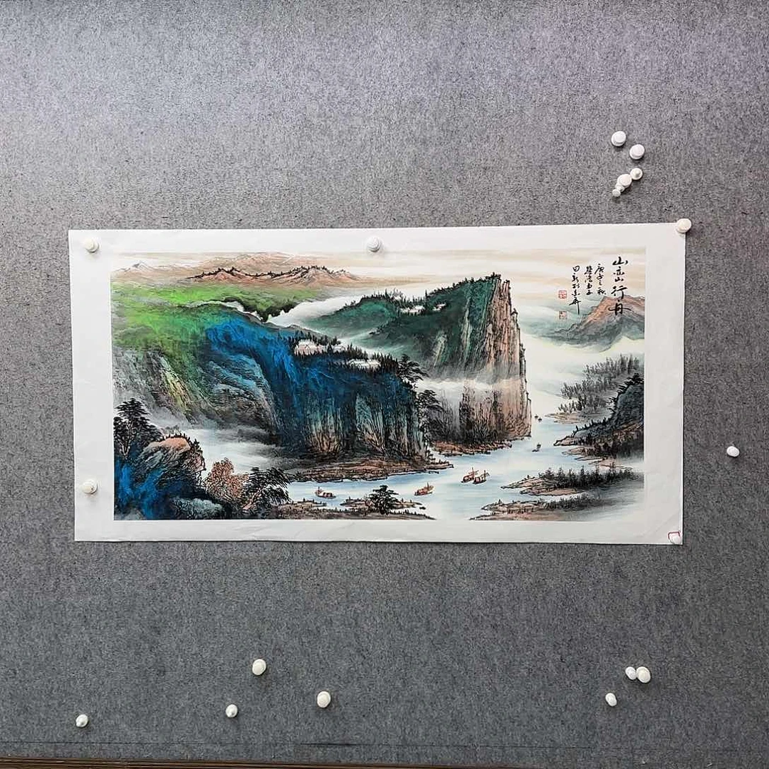书法作品多次参加