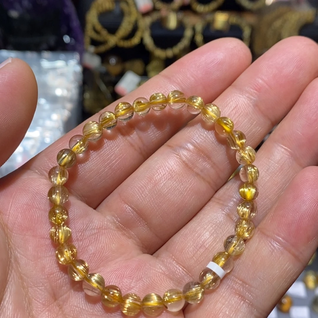 未镶嵌手链水晶钛晶顺发5➕