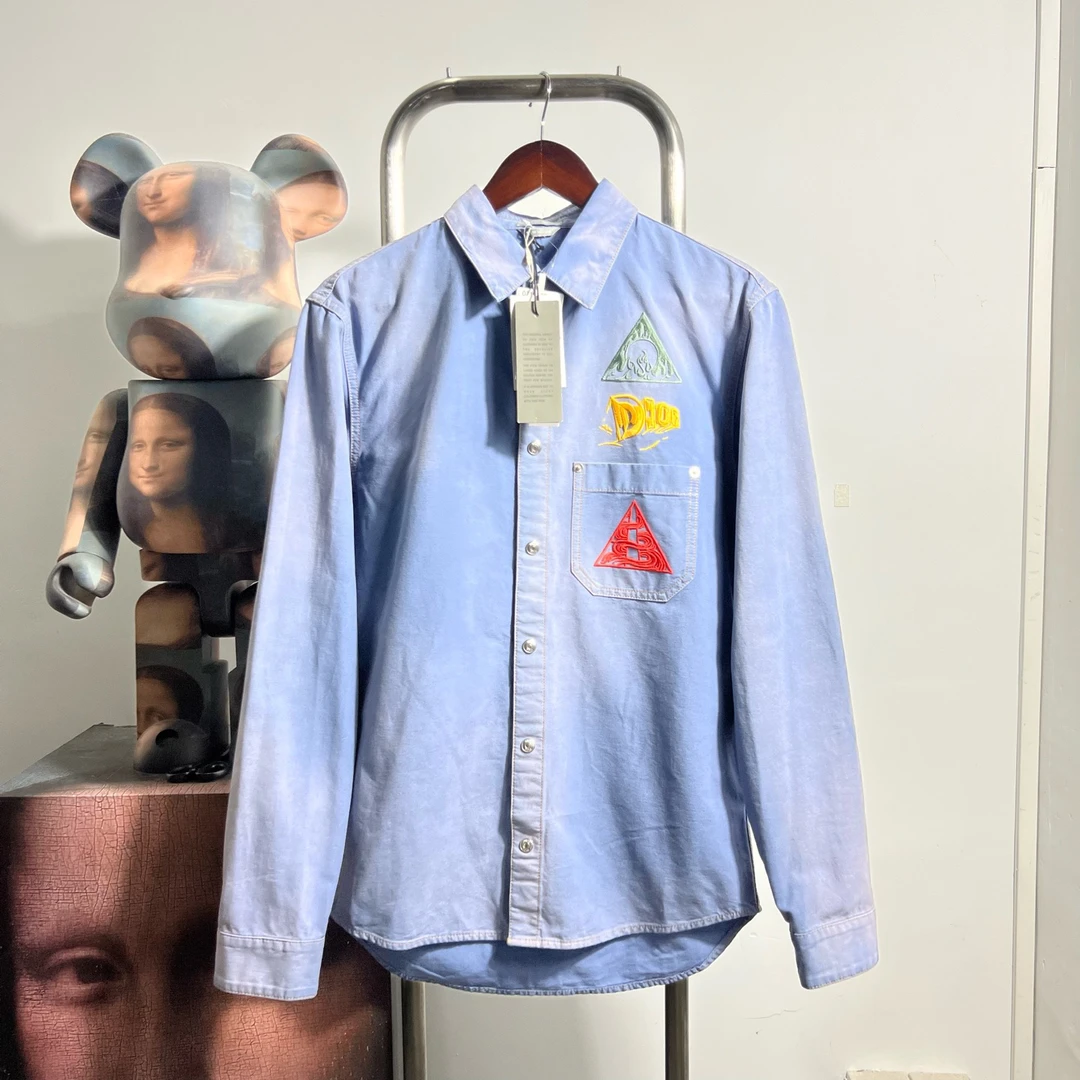 99新 DIOR/迪奥 99新迪奥涂鸦牛仔外套39码胸围50衣长71