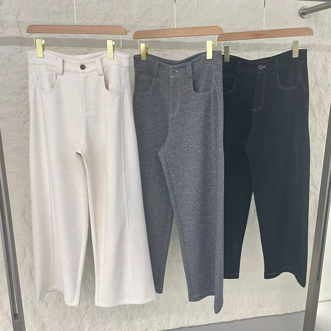 雾道 CANTO MOTTO简约女式休闲裤SBS5309342