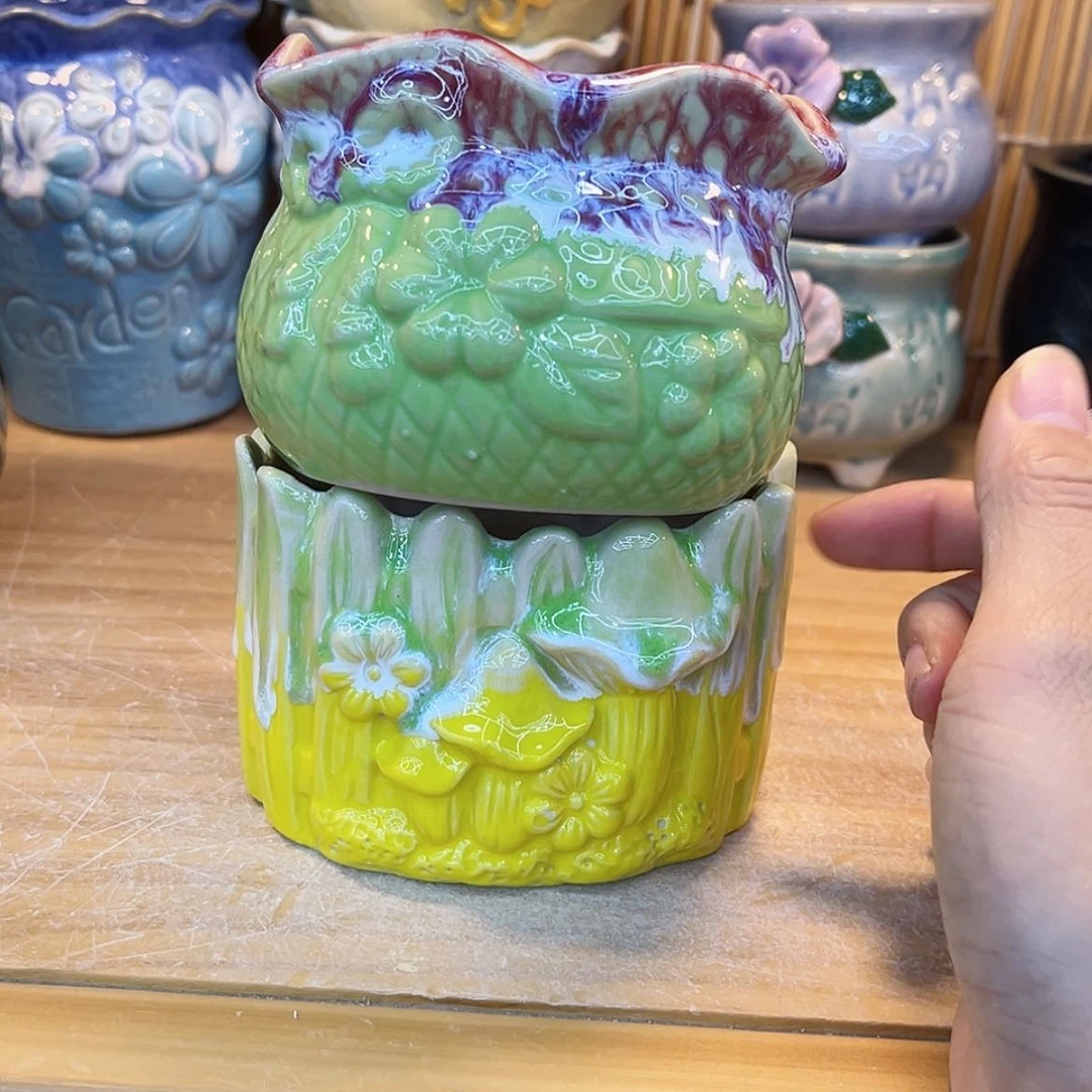 【闪购商品】陶瓷花盆