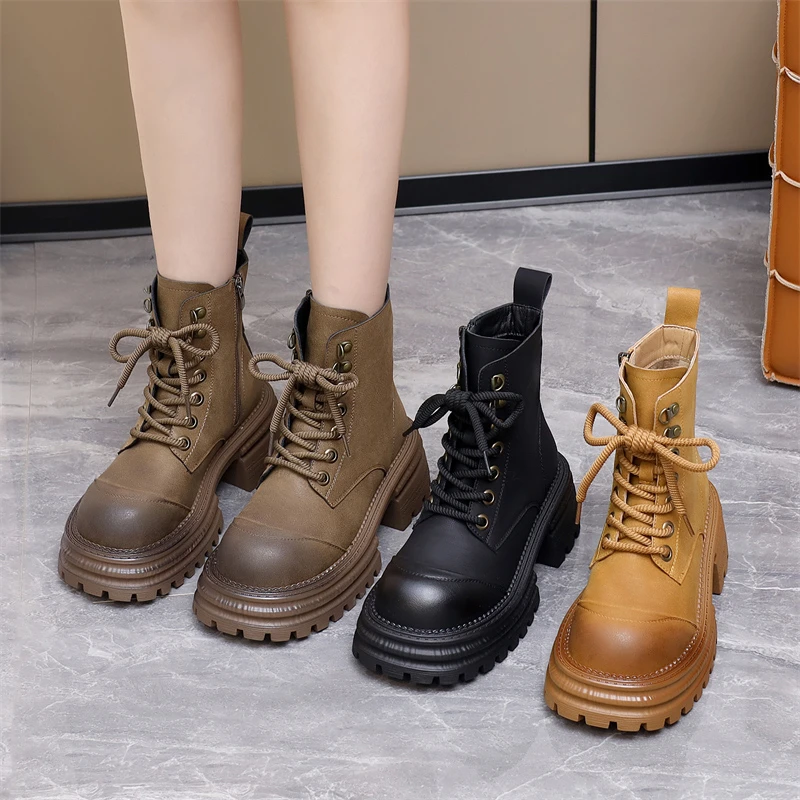 小个子加绒棉靴2025秋冬新款时尚小短靴