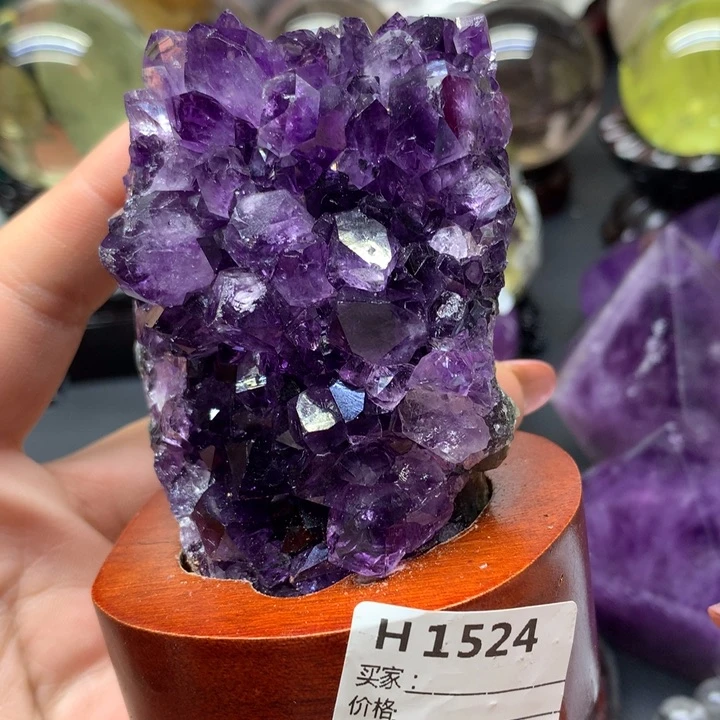 紫晶1未镶嵌1524紫水晶