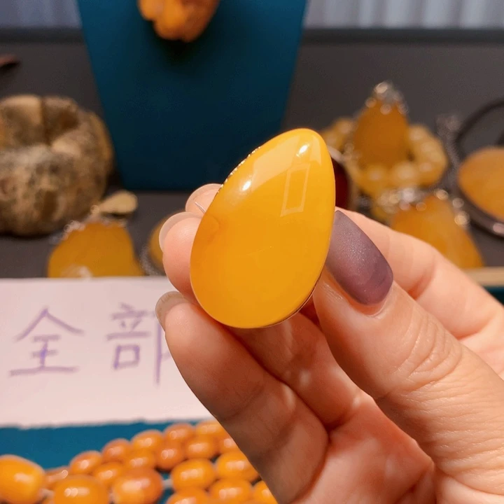 手链琥珀未镶嵌波兰设计款琥珀蜜蜡
