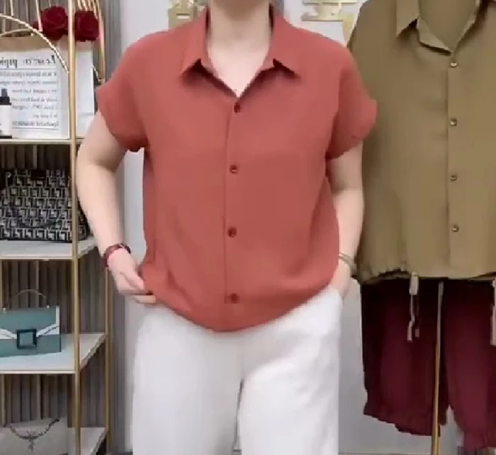 时尚新款气质2025显瘦衬衫妈妈上衣