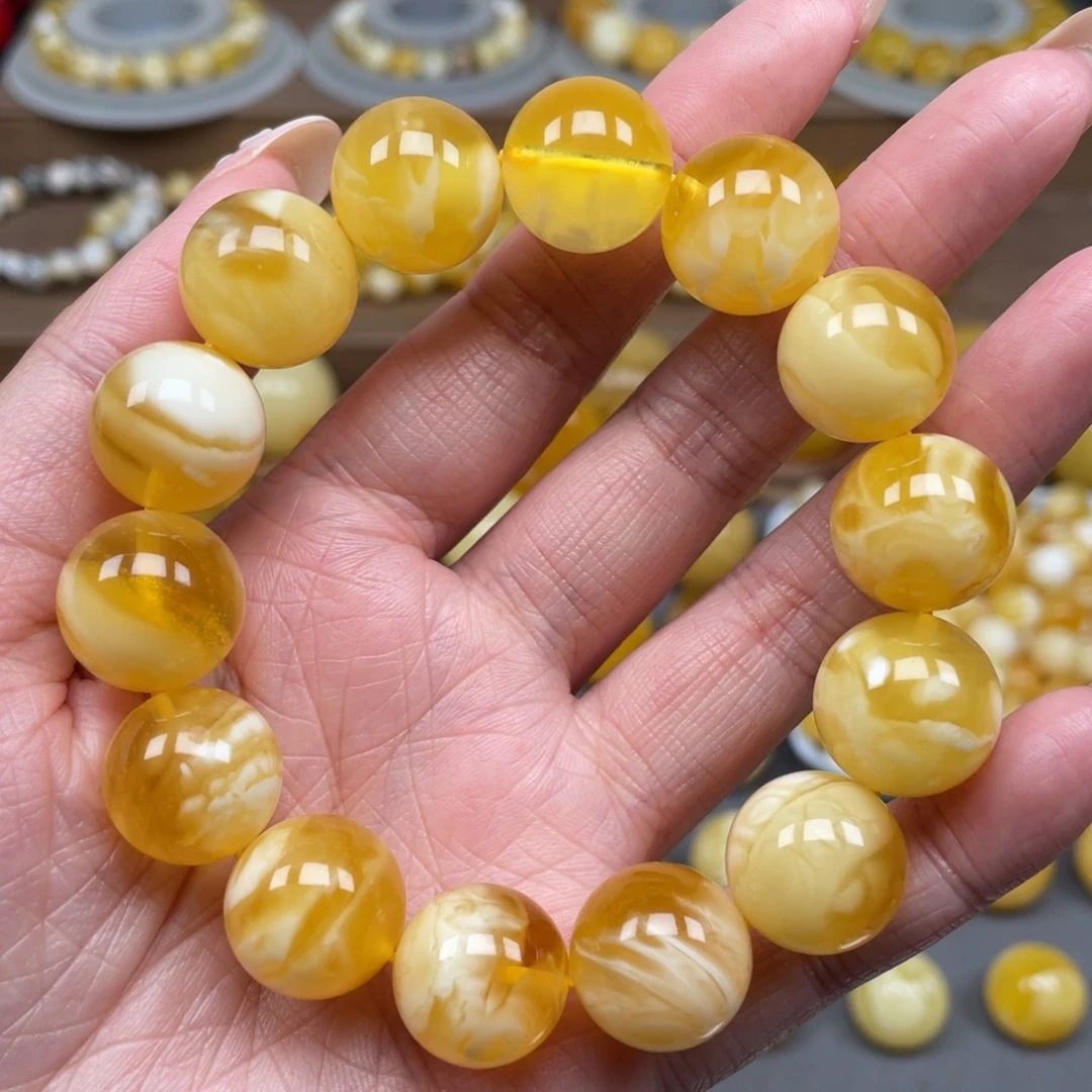 琥珀未镶嵌裸石天然