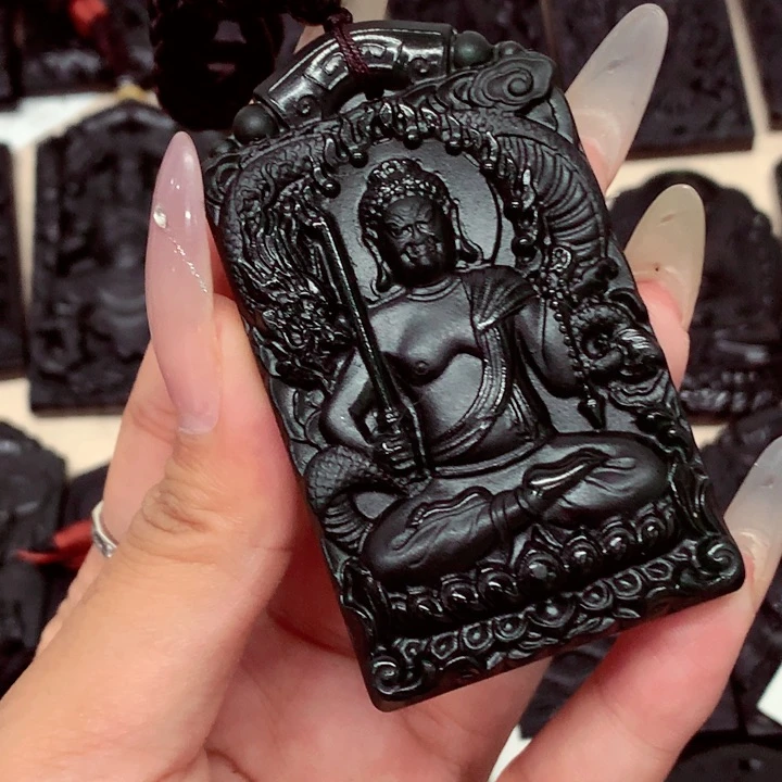 天然a货钢琴黑挂件