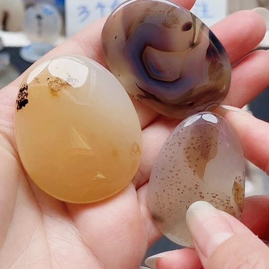 玛瑙/玉髓珠宝半成品未镶嵌一****）