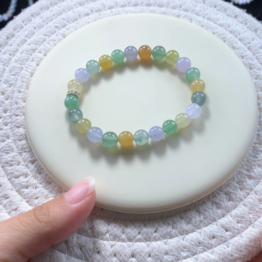 翡翠手链未镶嵌露华浓