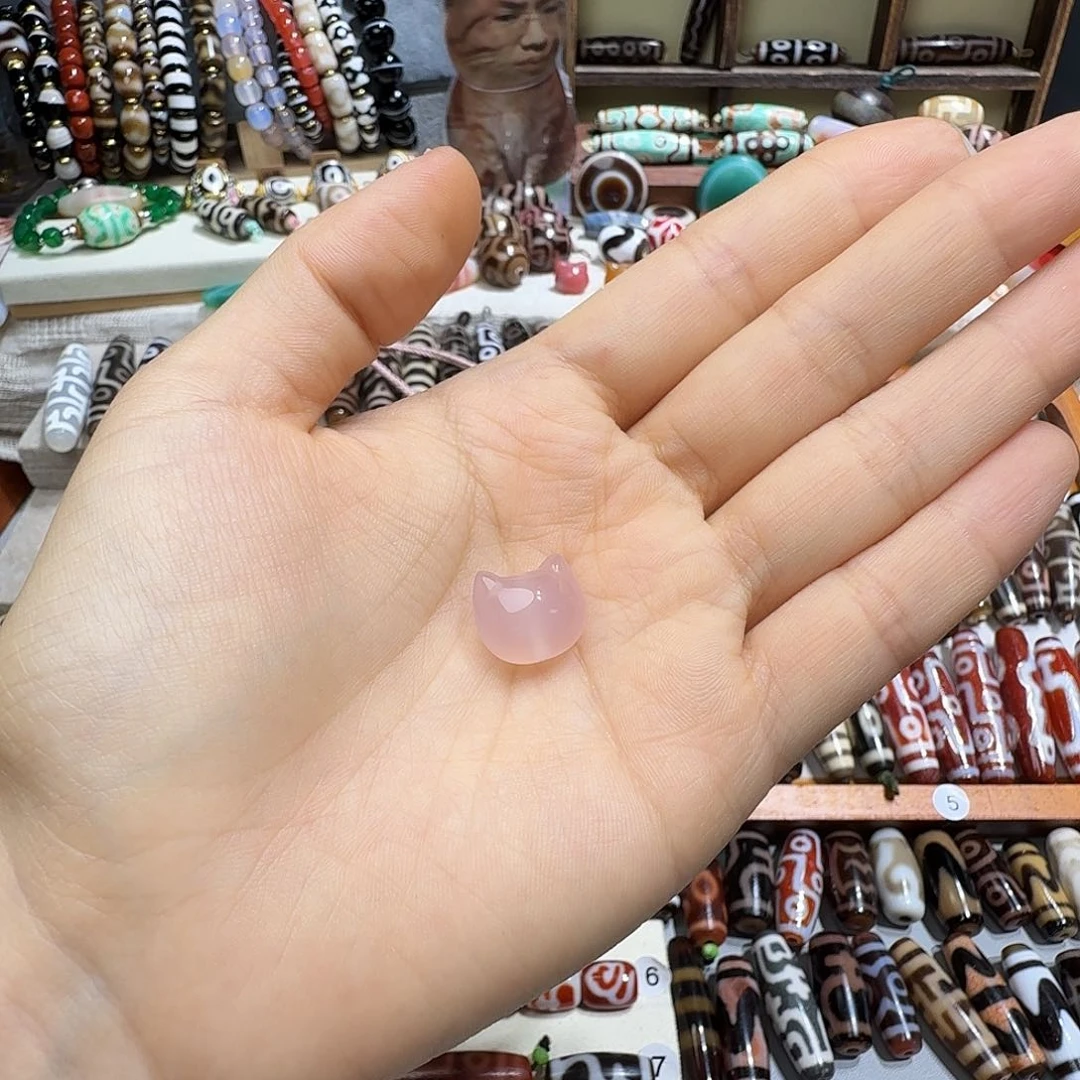 心***然玛瑙/玉髓颈饰未镶嵌