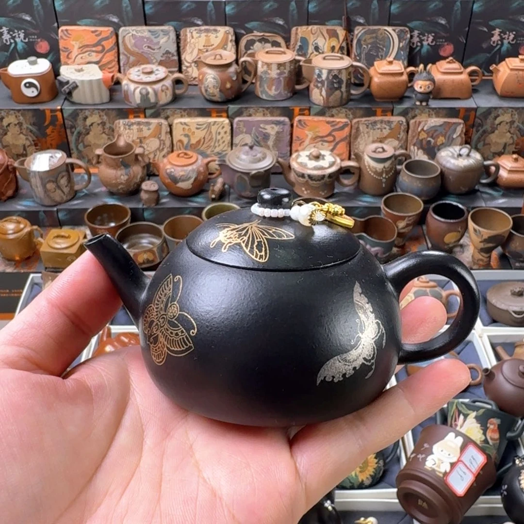 茶壶紫砂130cc特价不退不换
