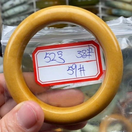 未镶嵌蛇纹石玉手绳