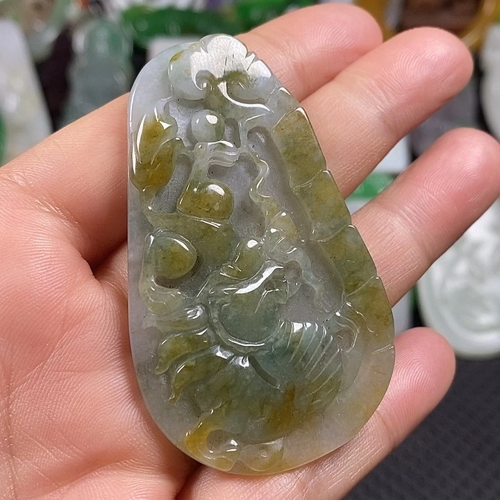 吊坠紫金钵盂菩提