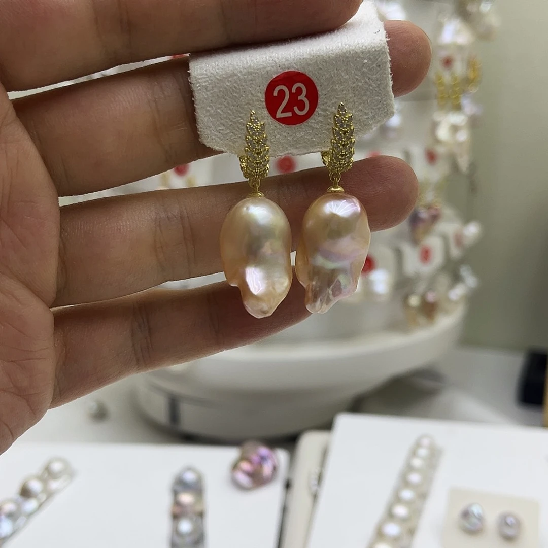 淡水珍珠银S925镶嵌颈饰仙****e