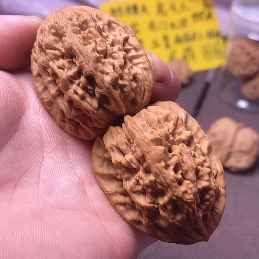 【闪购商品】吊坠文玩核桃40蓟县虎头王