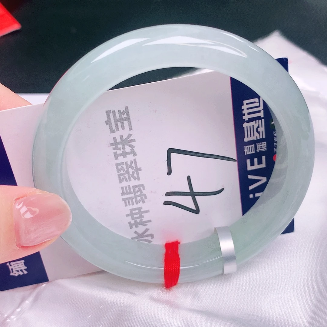 翡翠未镶嵌手镯缅甸天然a货翡翠