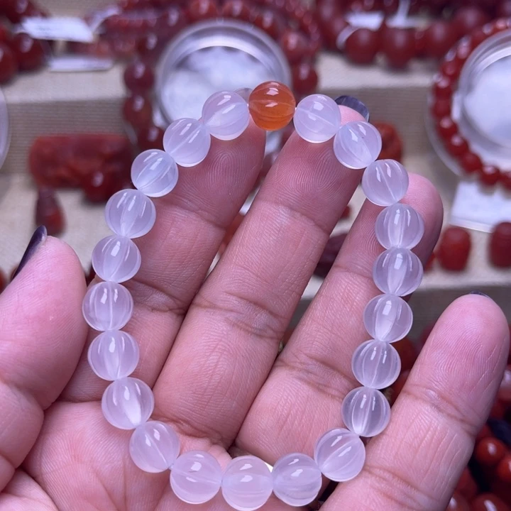 南红玛瑙未镶嵌手链南瓜8 M +