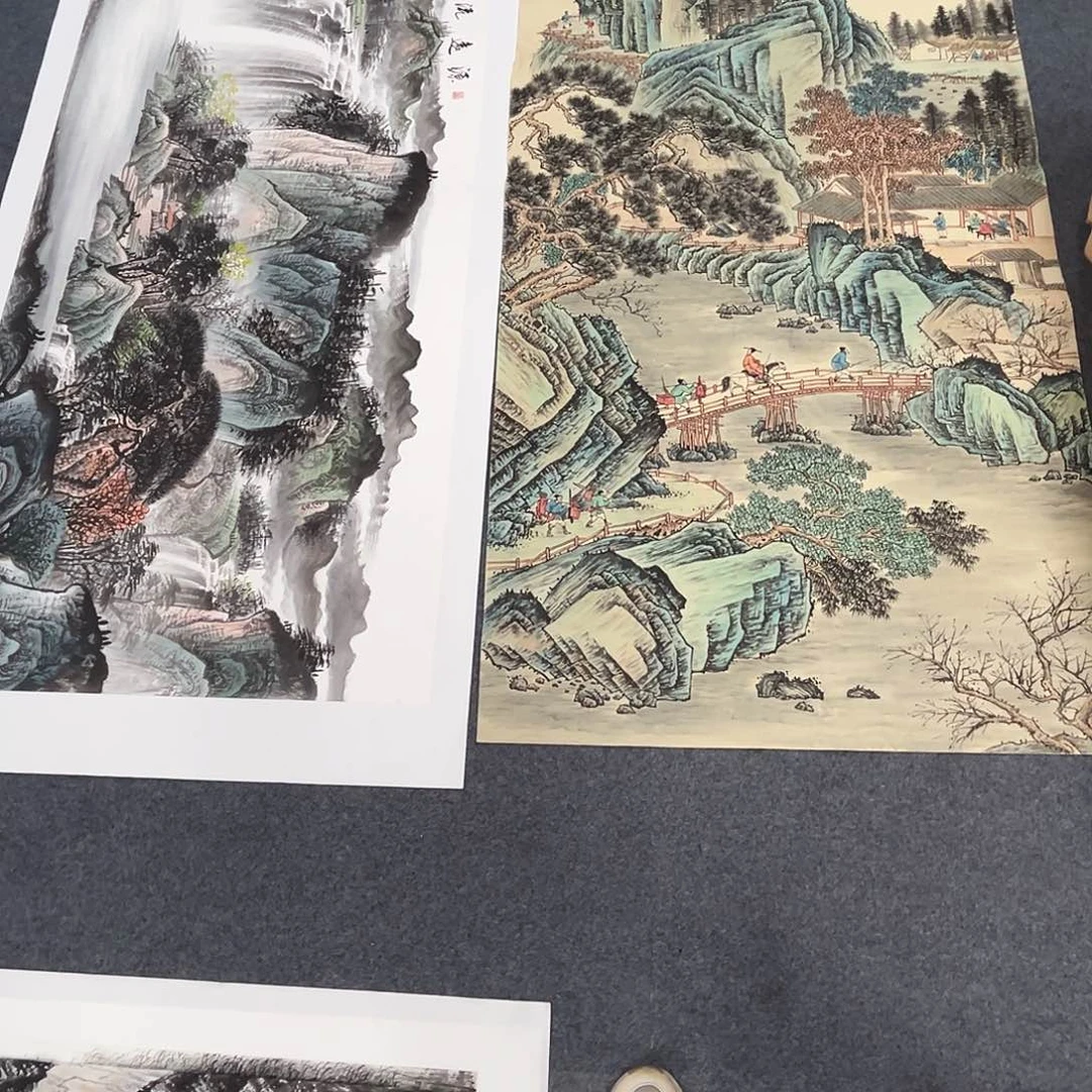 6***7国画精品手绘作品