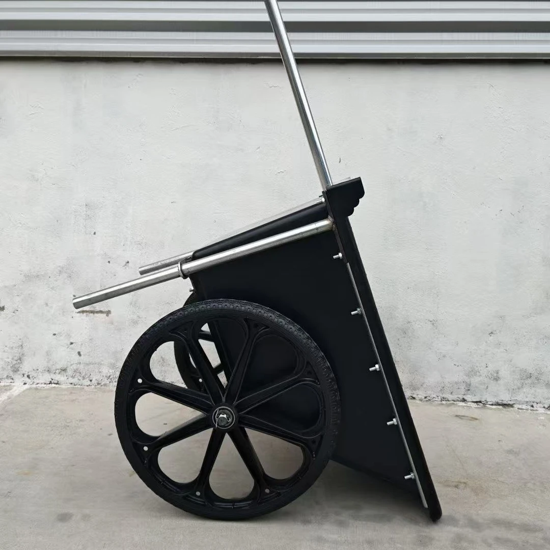 250升加厚大容量多功能两轮塑料斗车适用于建筑工地养殖环卫家用