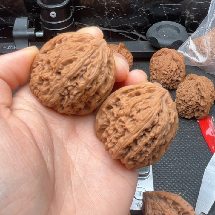 核桃手串/手链山***?南疆石38尺全品无修