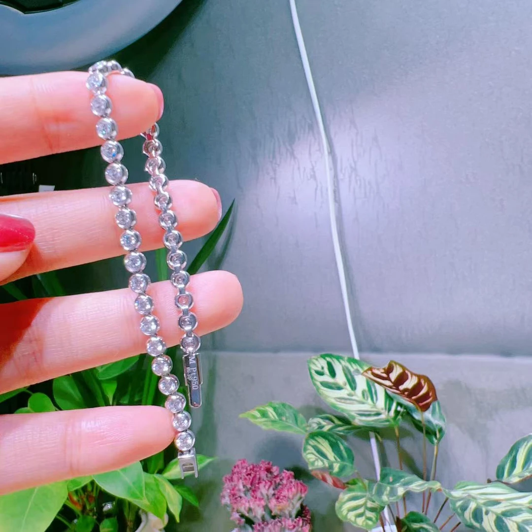 铂金Pt950手链     16.88克