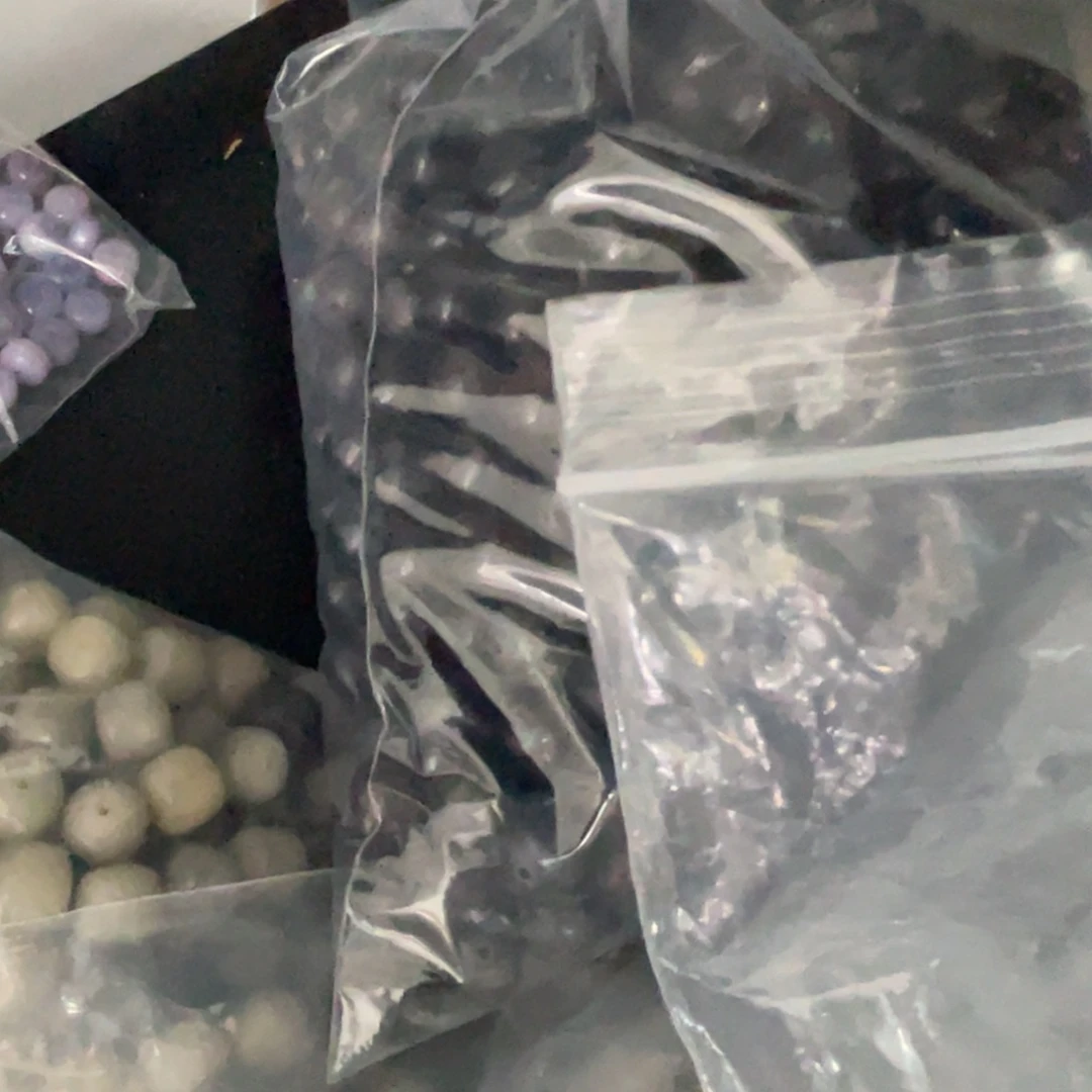 吊坠白玉菩提a13-14/溏心40颗