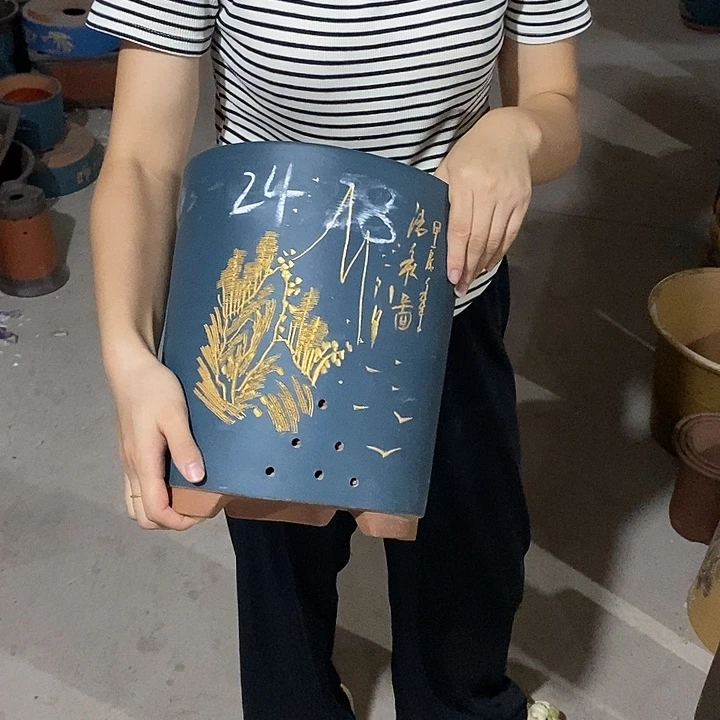 花盆紫砂紫砂花盆