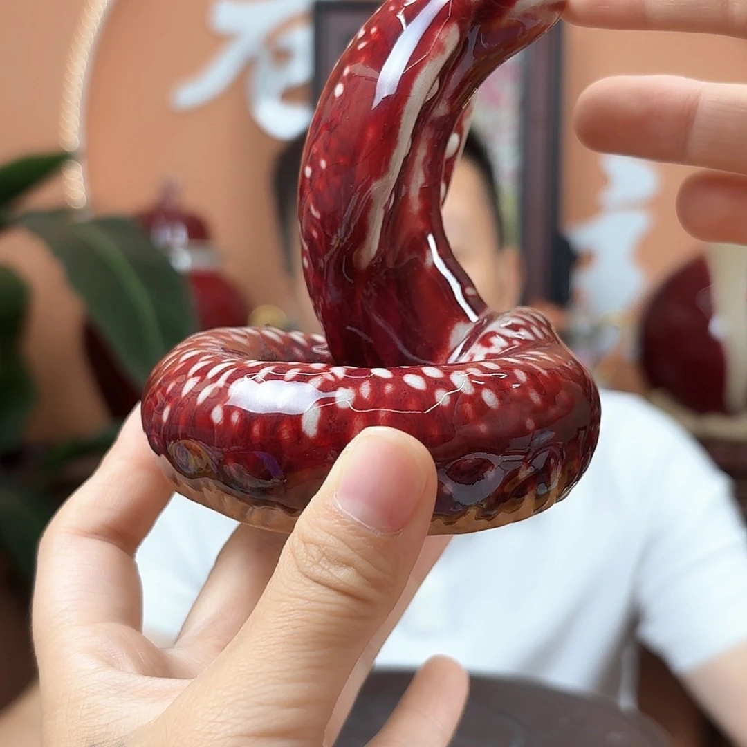 景德镇陶瓷手工蛇