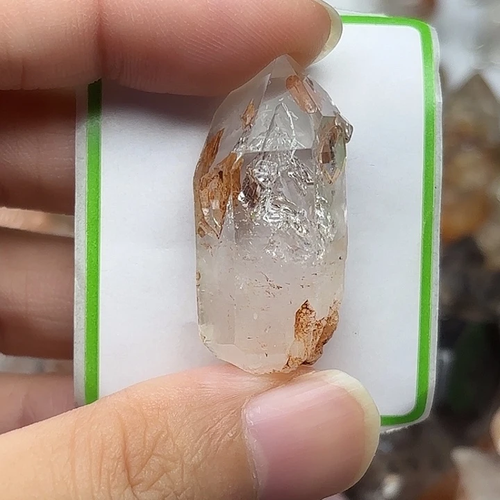 颈饰水晶未镶嵌巴基斯坦红泥闪灵钻35mm