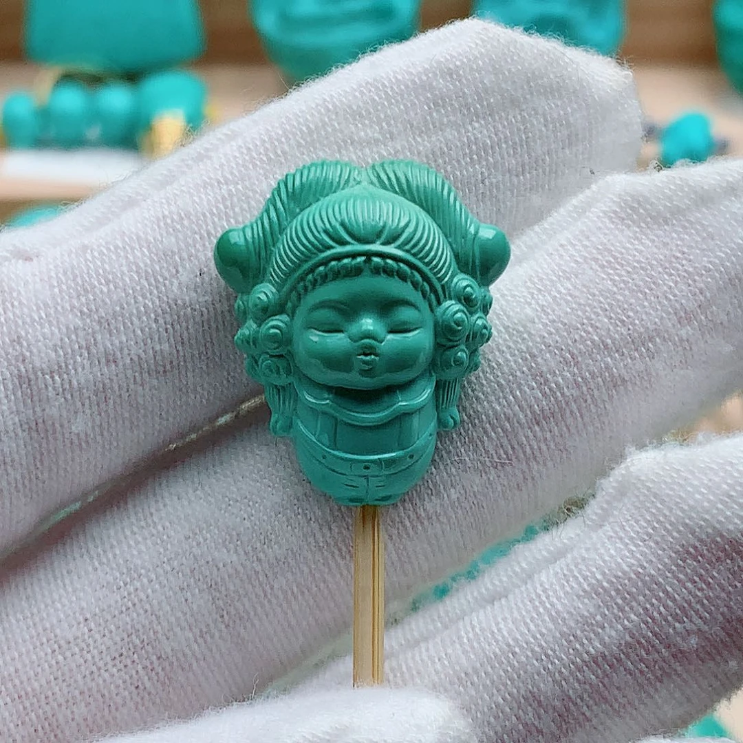 绿松石未镶嵌配饰