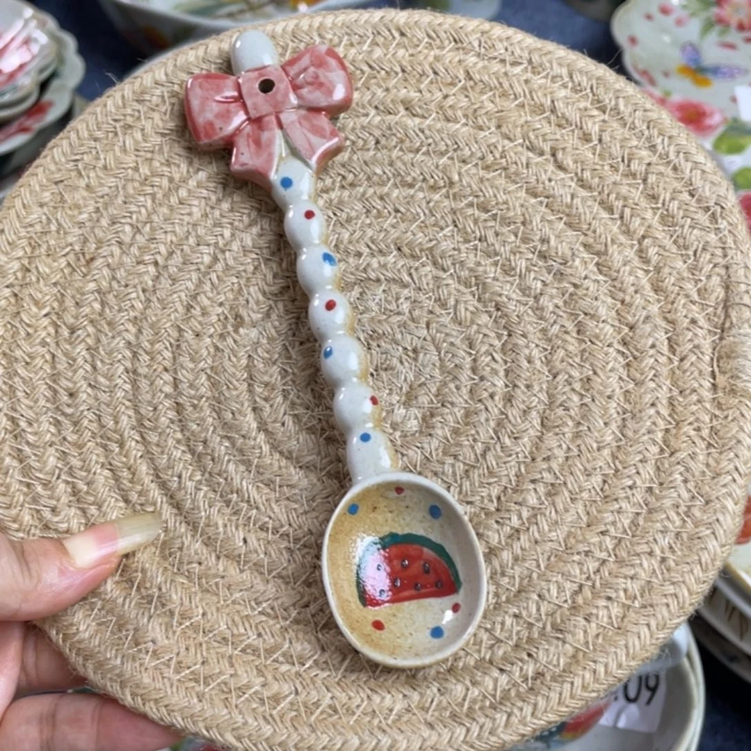 吃饭勺景德镇高温陶瓷8888