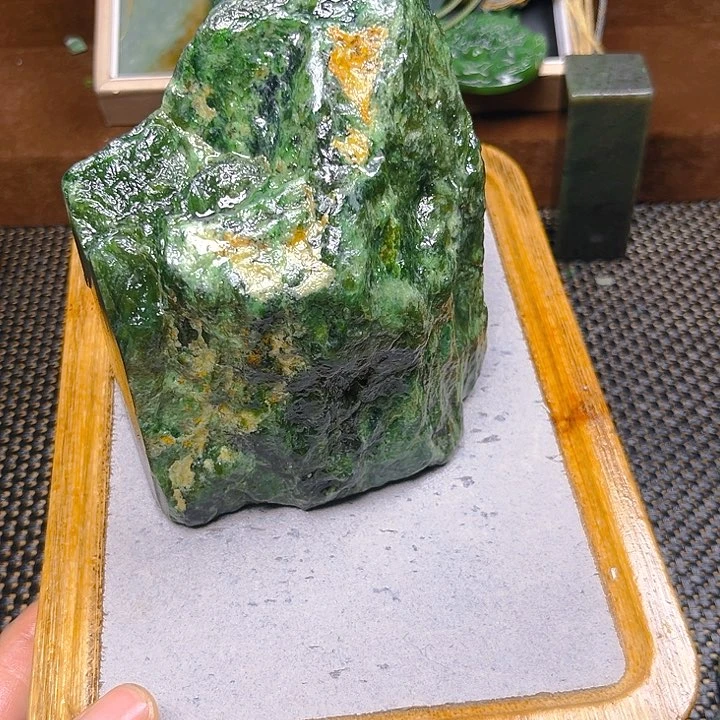 未镶嵌和田玉珠宝半成品小**奇