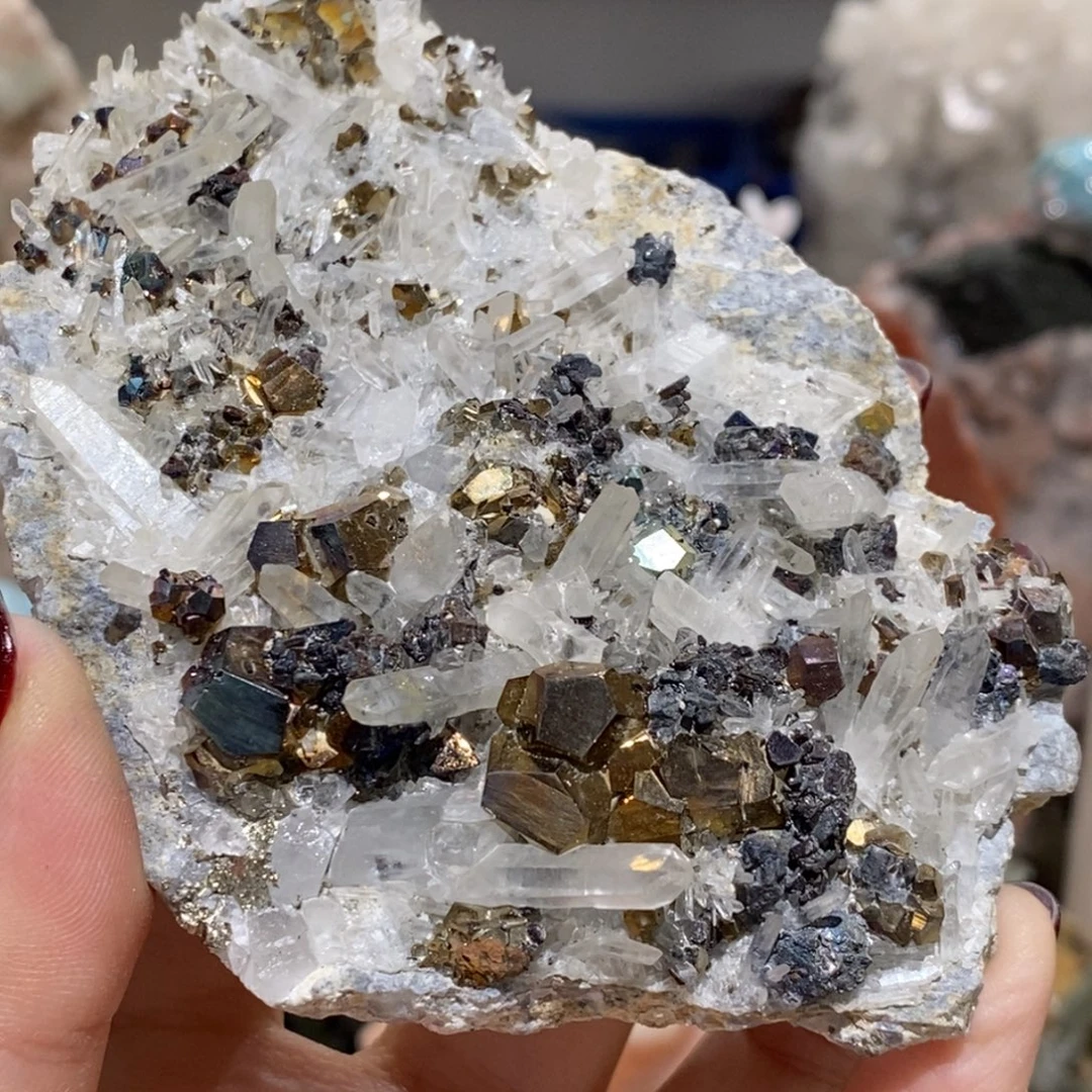 石材印尼黄铁水锖色小足球