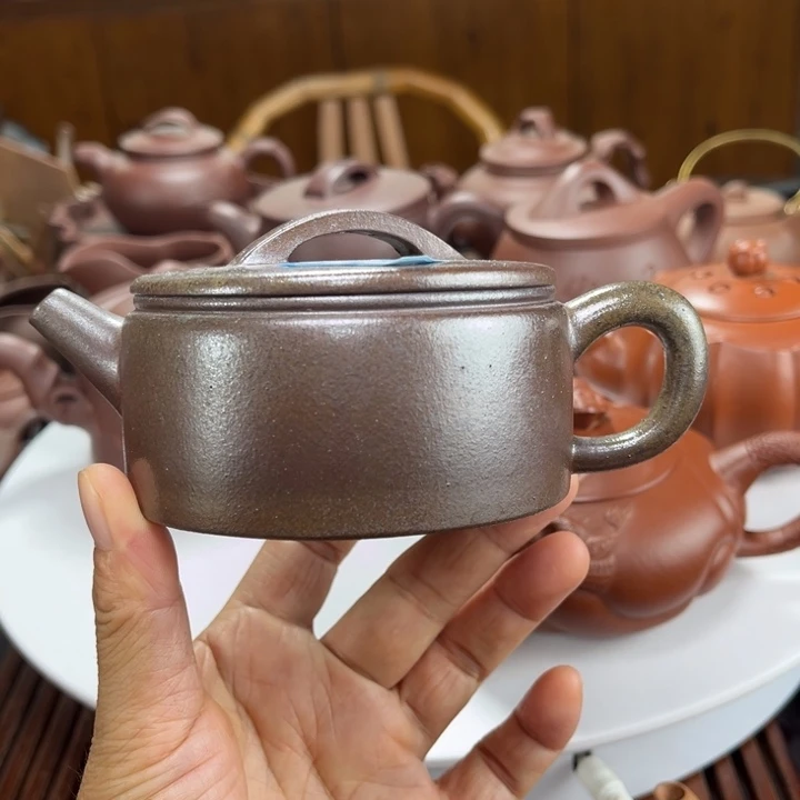 茶壶紫砂紫砂花开花