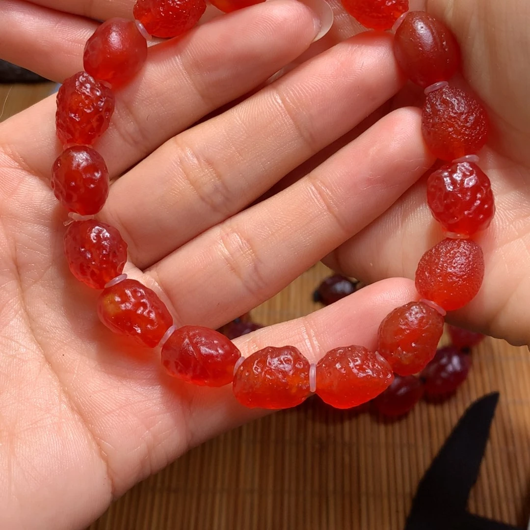 未镶嵌玛瑙/玉髓珠宝半成品