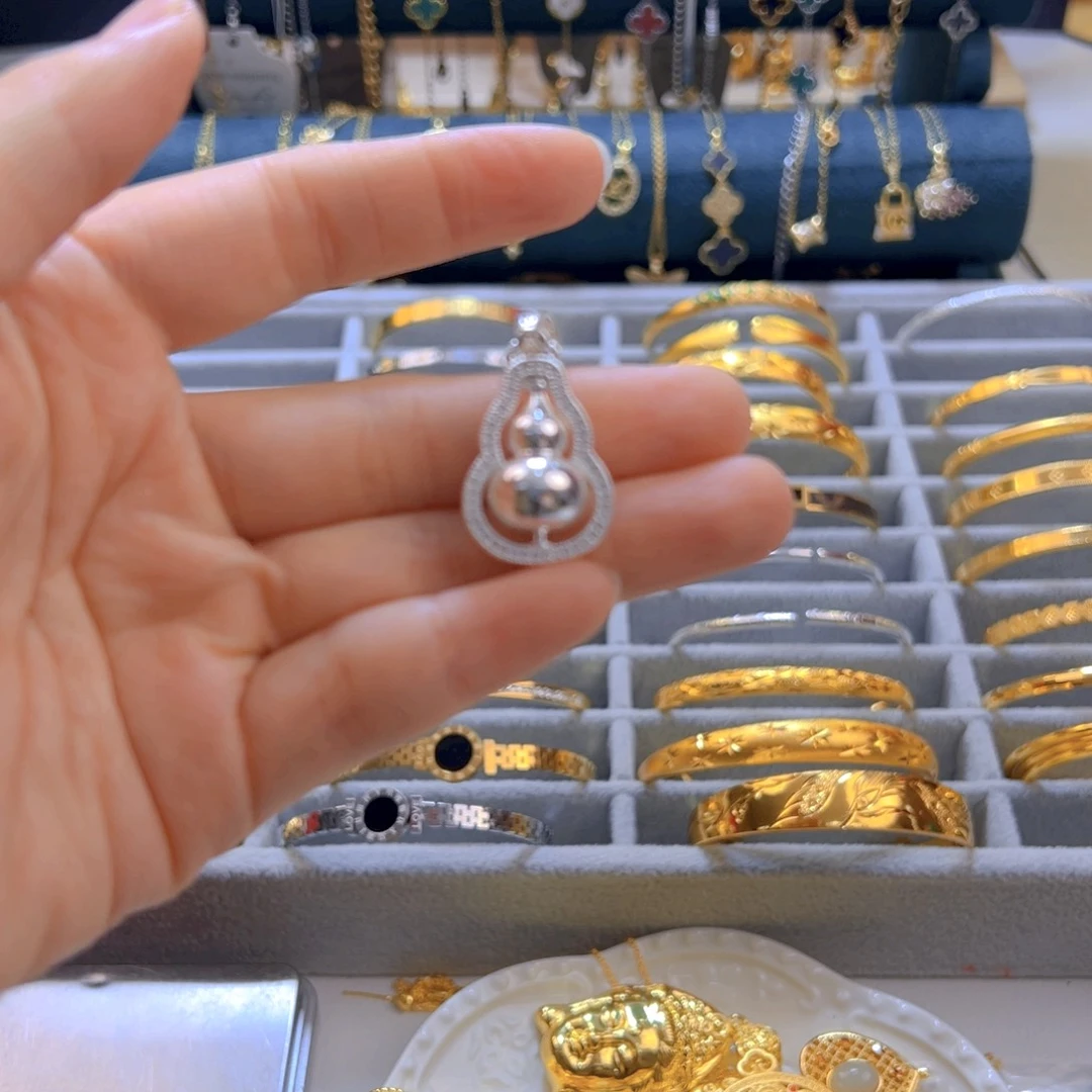 铜合金小葫芦挂件