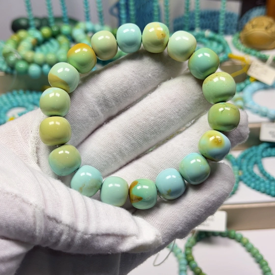 绿松石未镶嵌手链