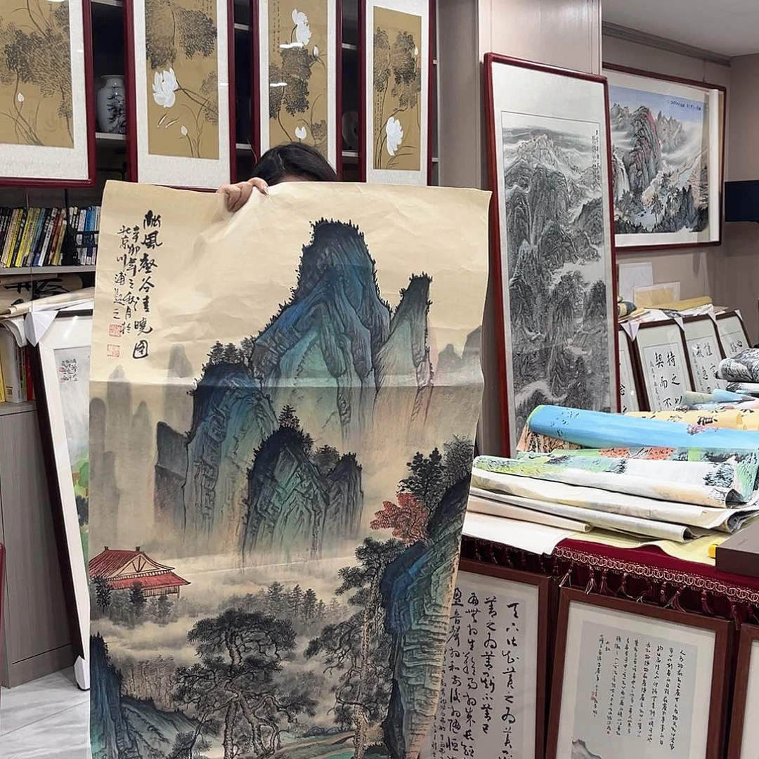 水彩国画作品展览等活动的