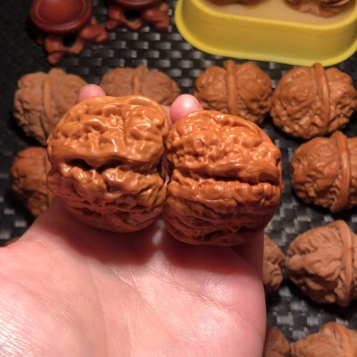 把件文玩核桃42✖️46四开八腿肌肉蛙