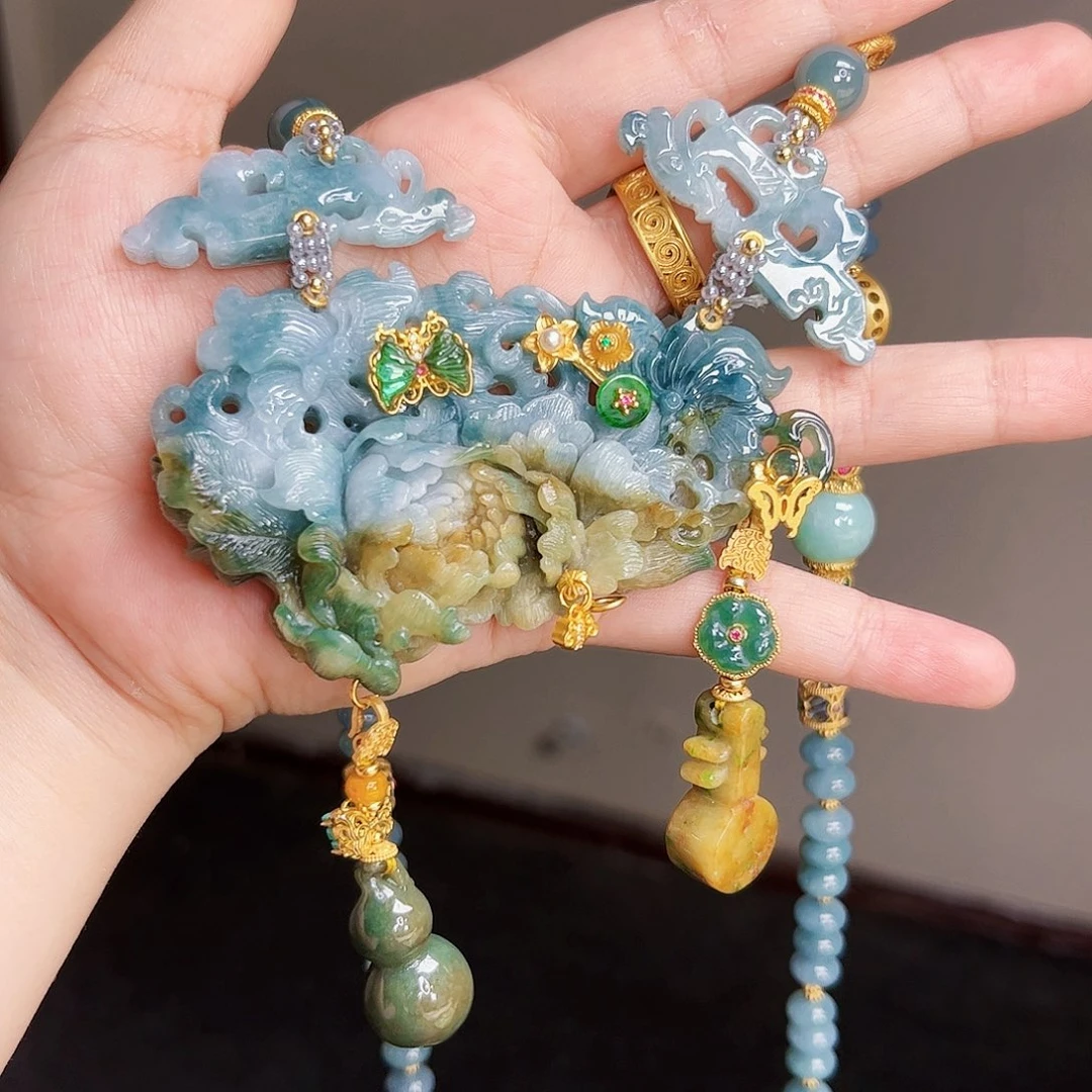 【闪购商品】翡翠未镶嵌吊坠(赠链)