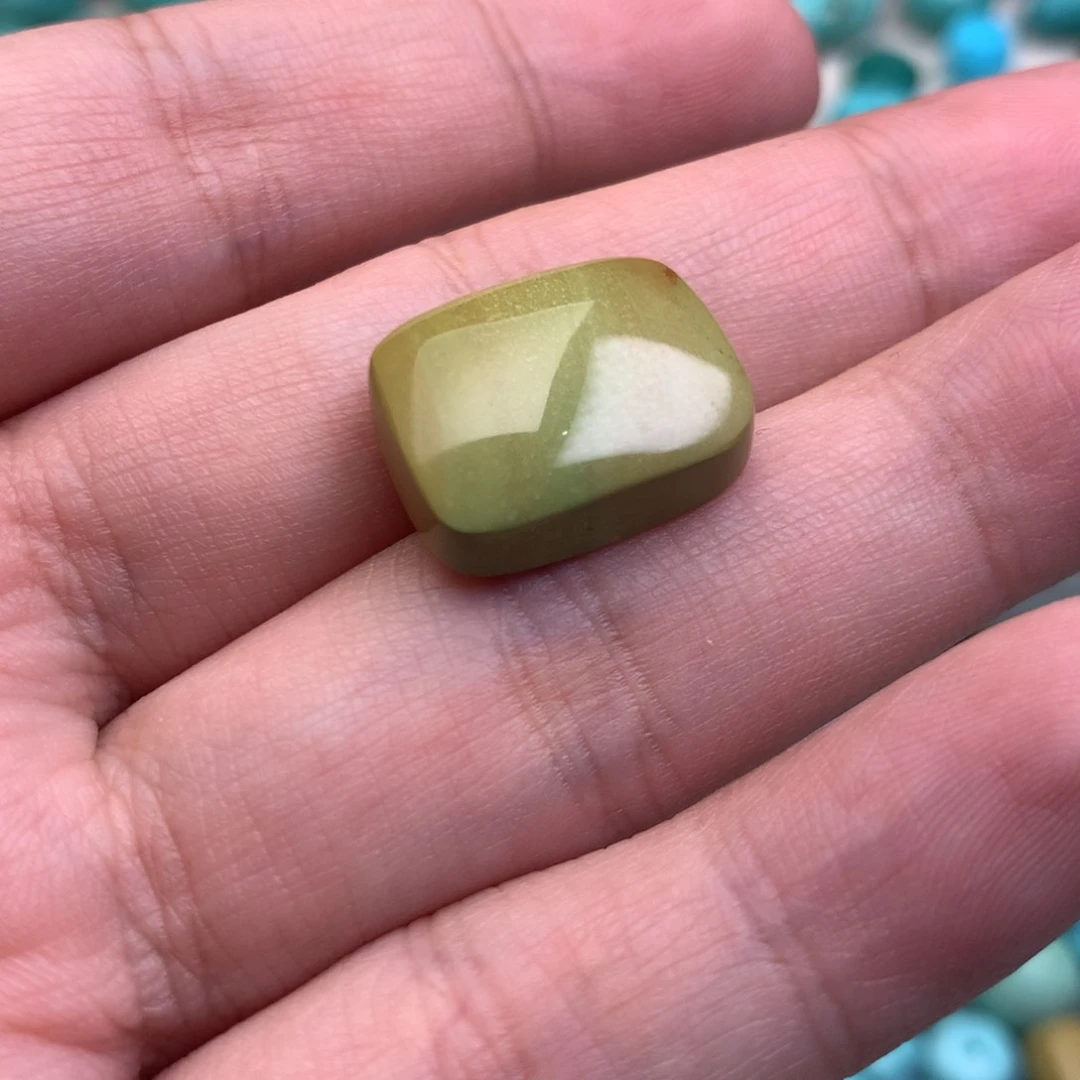 绿松石珠宝半成品未镶嵌